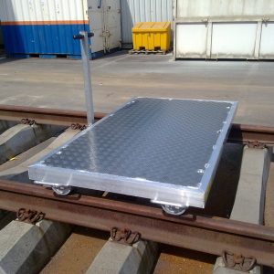 Geremde aluminium lorrie