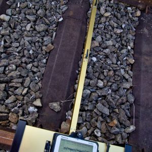 Railoppervlakte meetinstrument